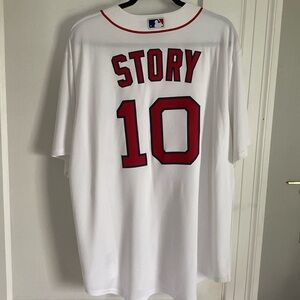 Official Trevor Story Nike Boston Red Sox Jersey Size XL